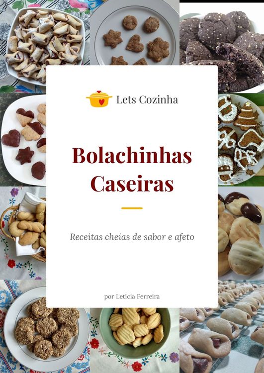 Capa do e-book: Bolachinhas Caseiras