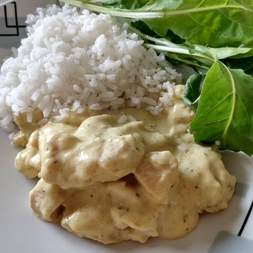 Frango ao molho de mostarda e mel