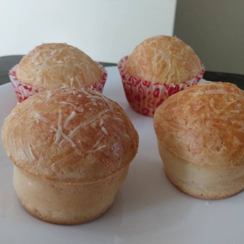 Muffin de pão de queijo