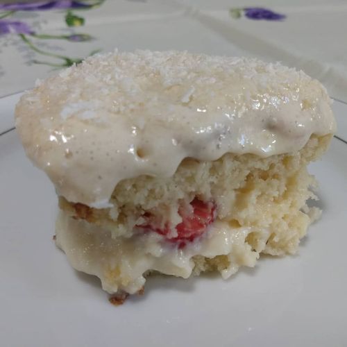 Bolo gelado de travessa