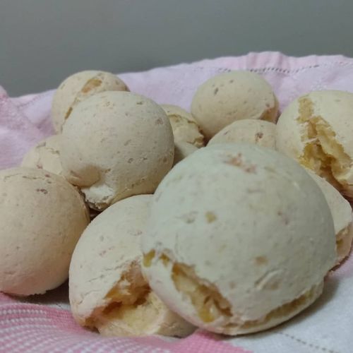 Pão de queijo com batata doce
