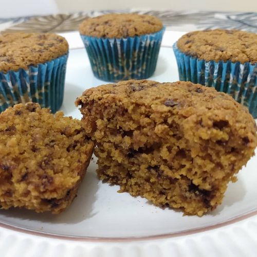 Muffin de cenoura formigueiro