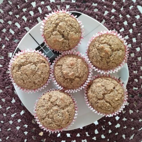 Muffin de maracujá (sem adição de açúcar)