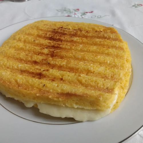 Pão de flocão de milho