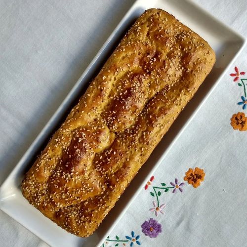 Pão de cenoura de liquidificador