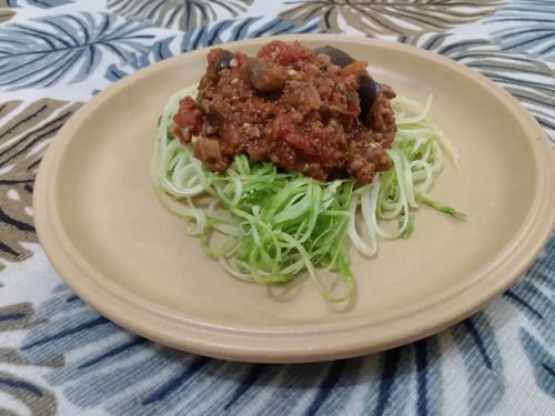 carne moída com berinjela